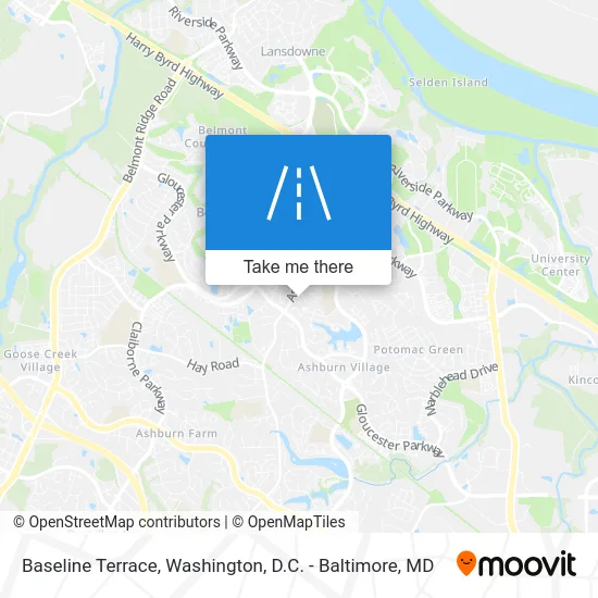 Baseline Terrace map