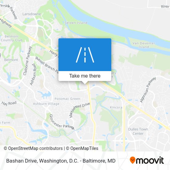 Mapa de Bashan Drive