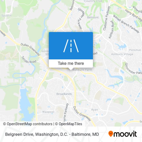 Mapa de Belgreen Drive