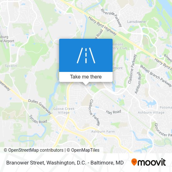 Mapa de Branower Street