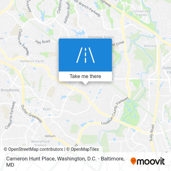 Mapa de Cameron Hunt Place