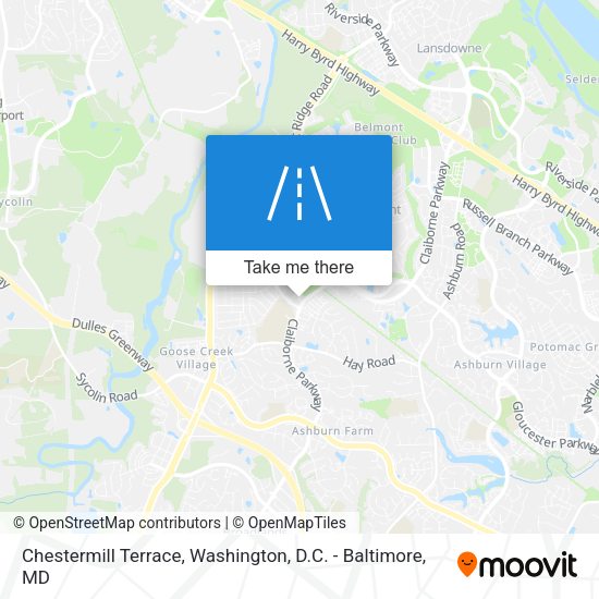 Chestermill Terrace map