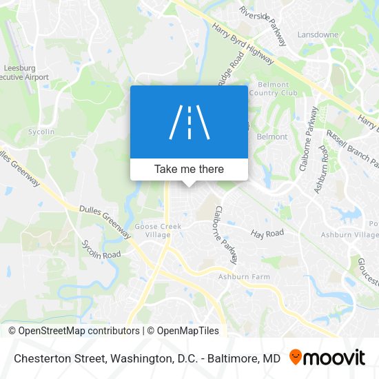 Chesterton Street map