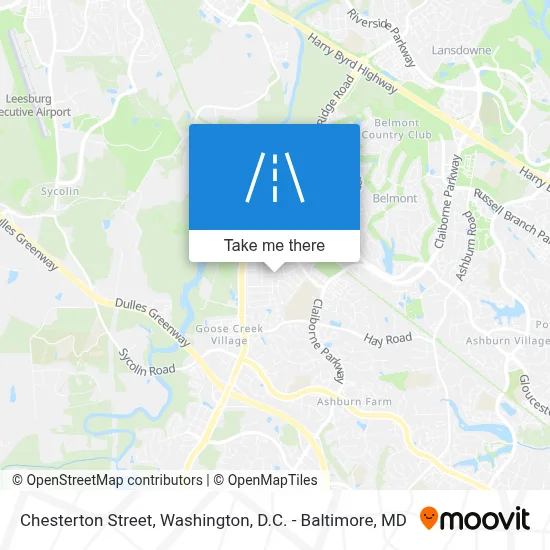 Chesterton Street map