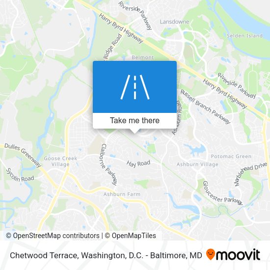 Chetwood Terrace map