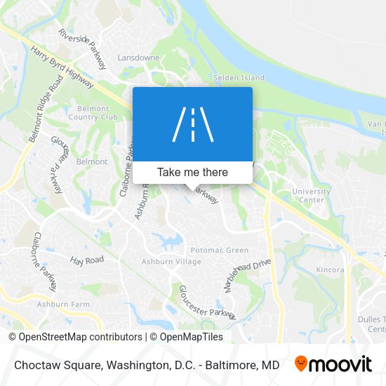 Choctaw Square map