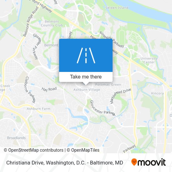 Mapa de Christiana Drive