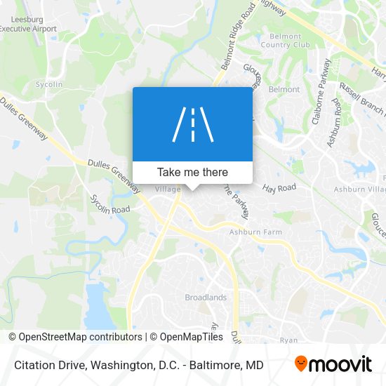 Citation Drive map