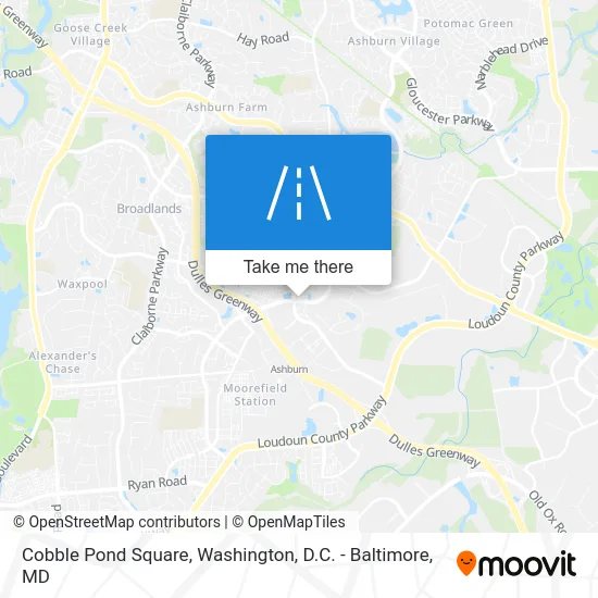 Cobble Pond Square map
