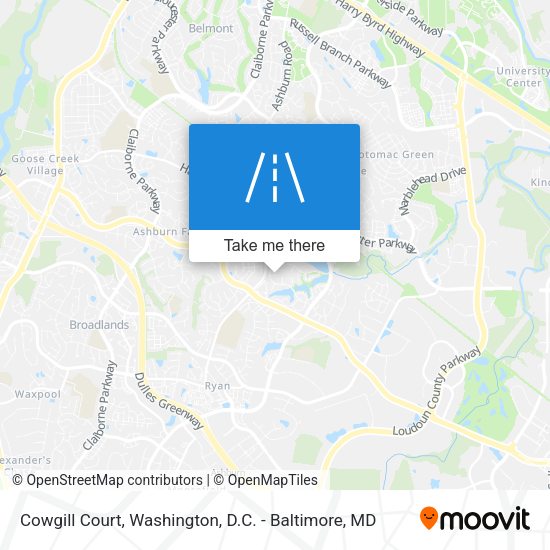 Mapa de Cowgill Court