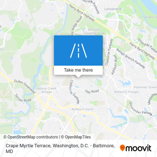 Crape Myrtle Terrace map