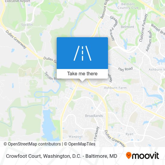 Crowfoot Court map