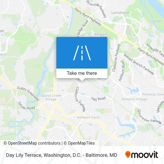Day Lily Terrace map