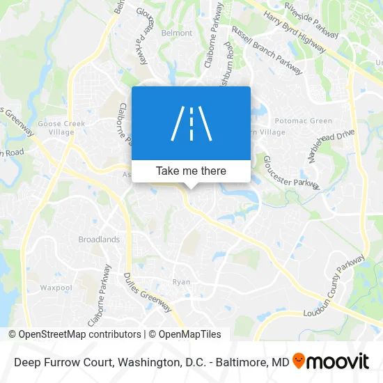 Deep Furrow Court map