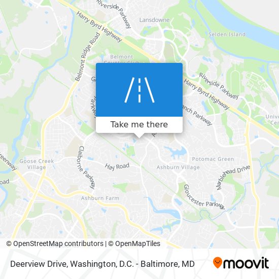 Deerview Drive map