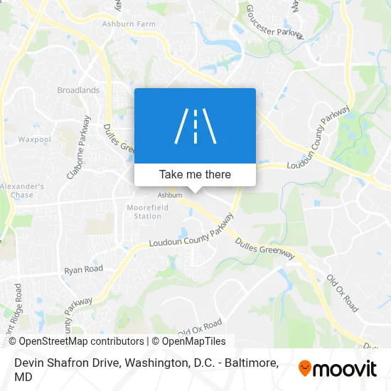 Devin Shafron Drive map