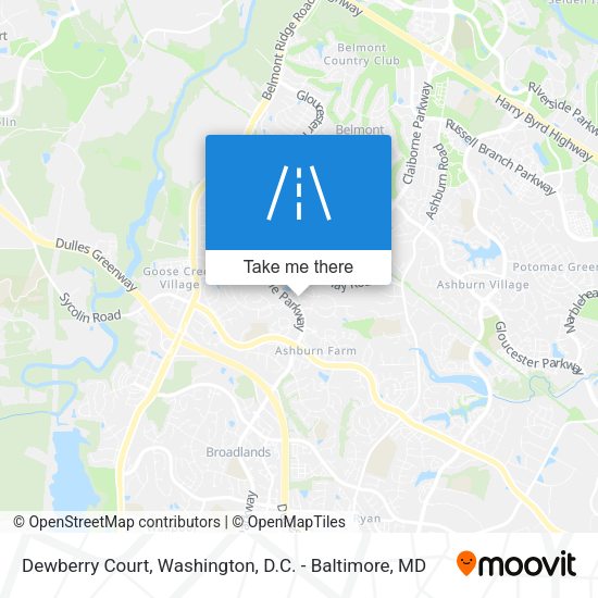 Dewberry Court map