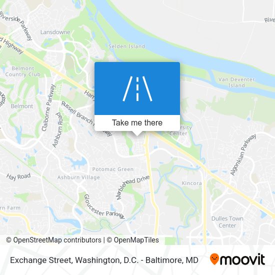 Exchange Street map
