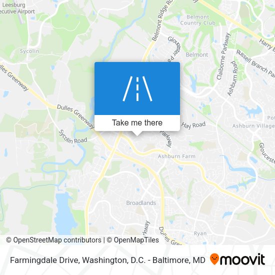 Mapa de Farmingdale Drive