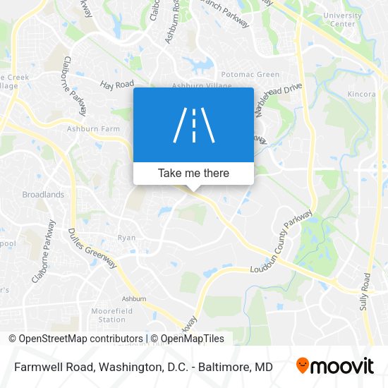 Mapa de Farmwell Road
