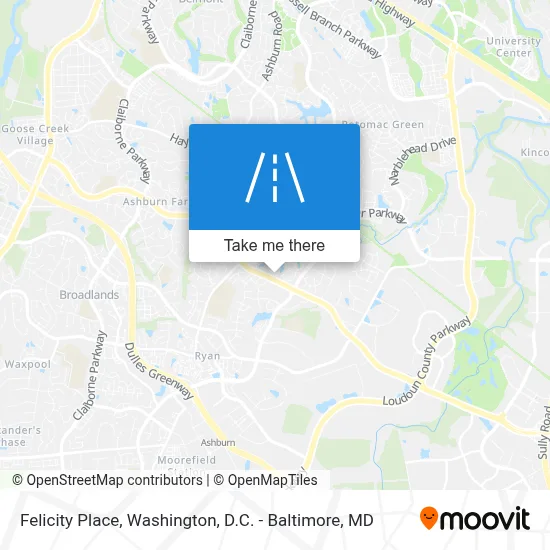 Felicity Place map