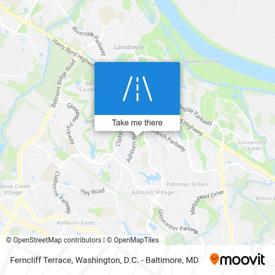 Ferncliff Terrace map
