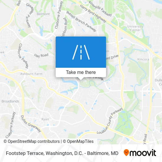Footstep Terrace map
