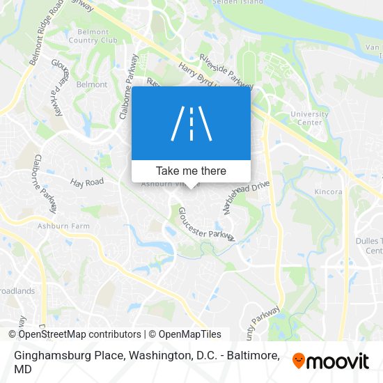 Ginghamsburg Place map