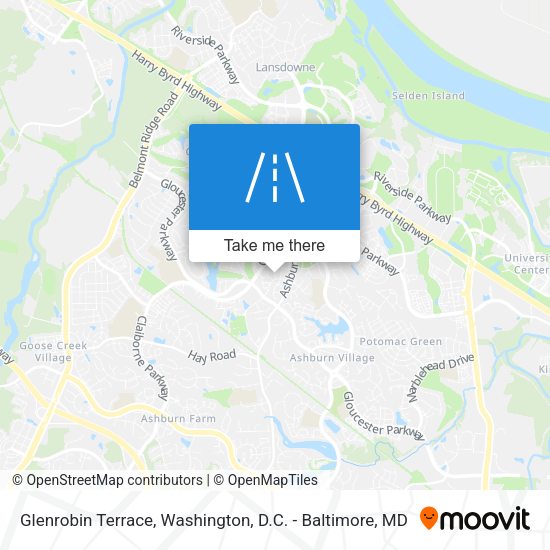 Mapa de Glenrobin Terrace