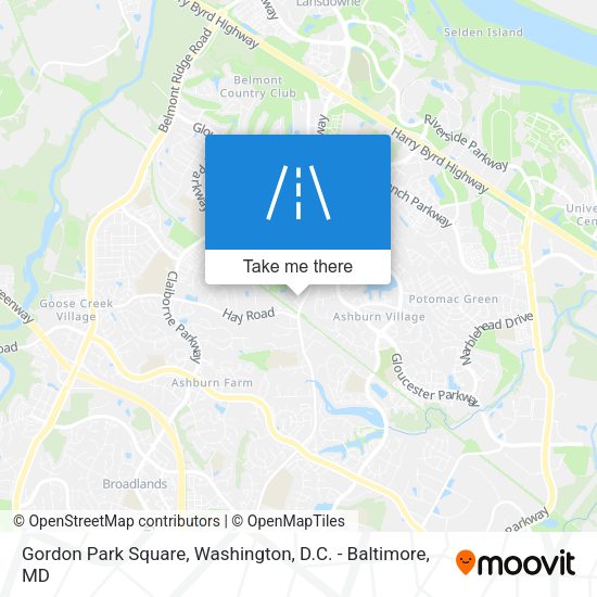 Mapa de Gordon Park Square