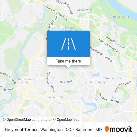 Greymont Terrace map