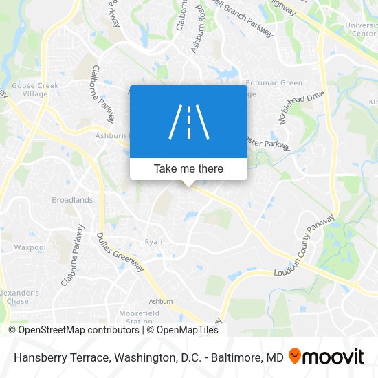 Hansberry Terrace map