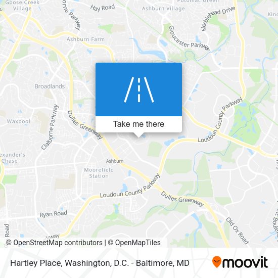 Hartley Place map