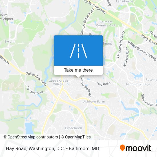 Hay Road map