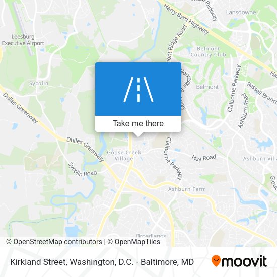 Kirkland Street map