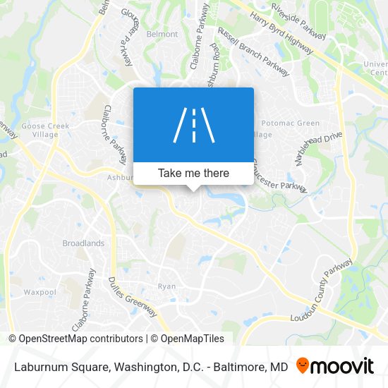 Laburnum Square map