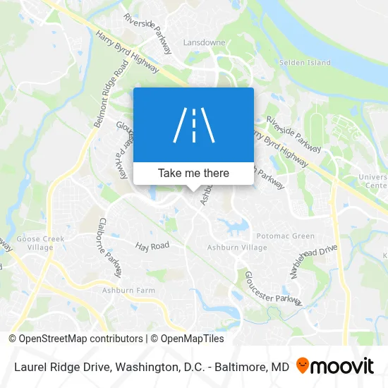 Laurel Ridge Drive map