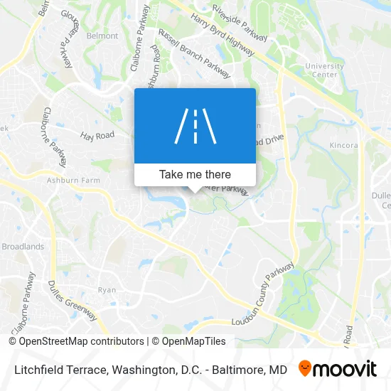 Litchfield Terrace map
