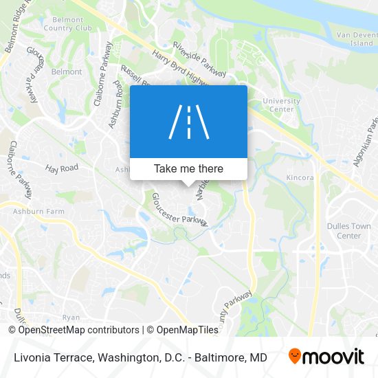 Mapa de Livonia Terrace