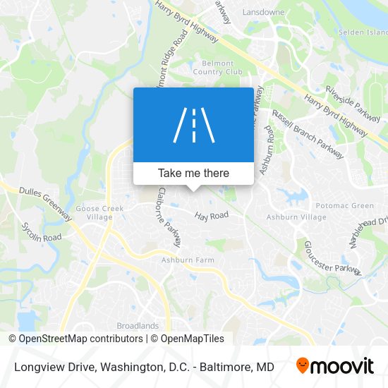 Mapa de Longview Drive