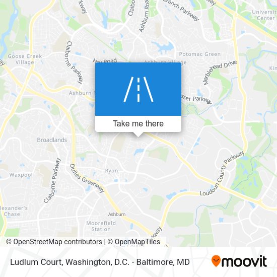 Ludlum Court map