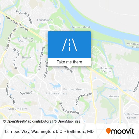 Lumbee Way map