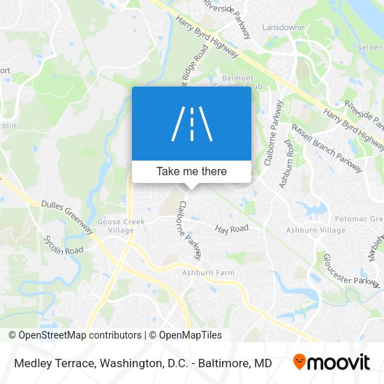 Mapa de Medley Terrace
