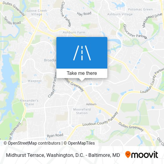 Midhurst Terrace map