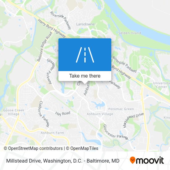 Mapa de Millstead Drive