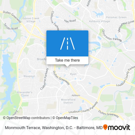 Mapa de Monmouth Terrace