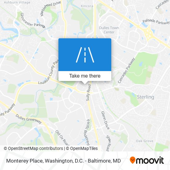 Monterey Place map