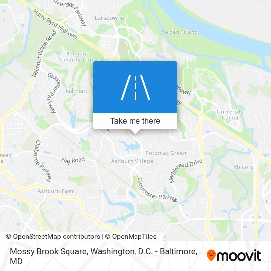 Mossy Brook Square map