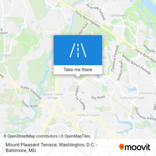 Mapa de Mount Pleasant Terrace