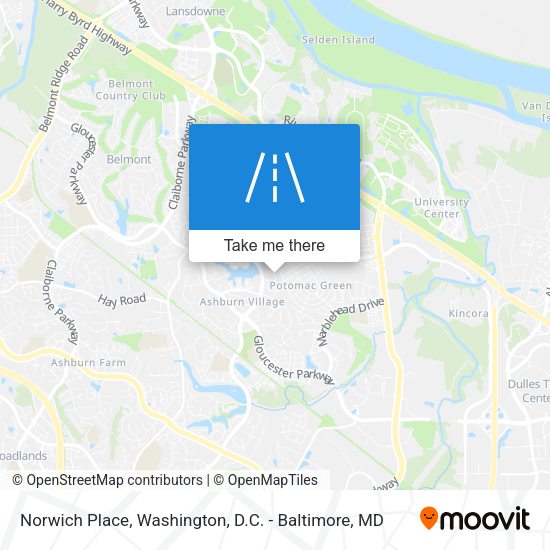 Norwich Place map
